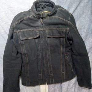 Padded Motorcycle Jacket Men's Medium